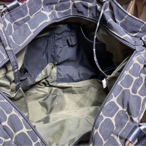 Baggallini Shoulder Bag Purse Giraffe Print - Picture 6 of 12